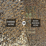 EVERSHADE Reinforced Broadleaf Camo Netting - Desert