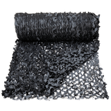 Night Black Camo Netting - Fire Retardant