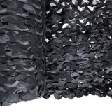 Night Black Camo Netting - Fire Retardant