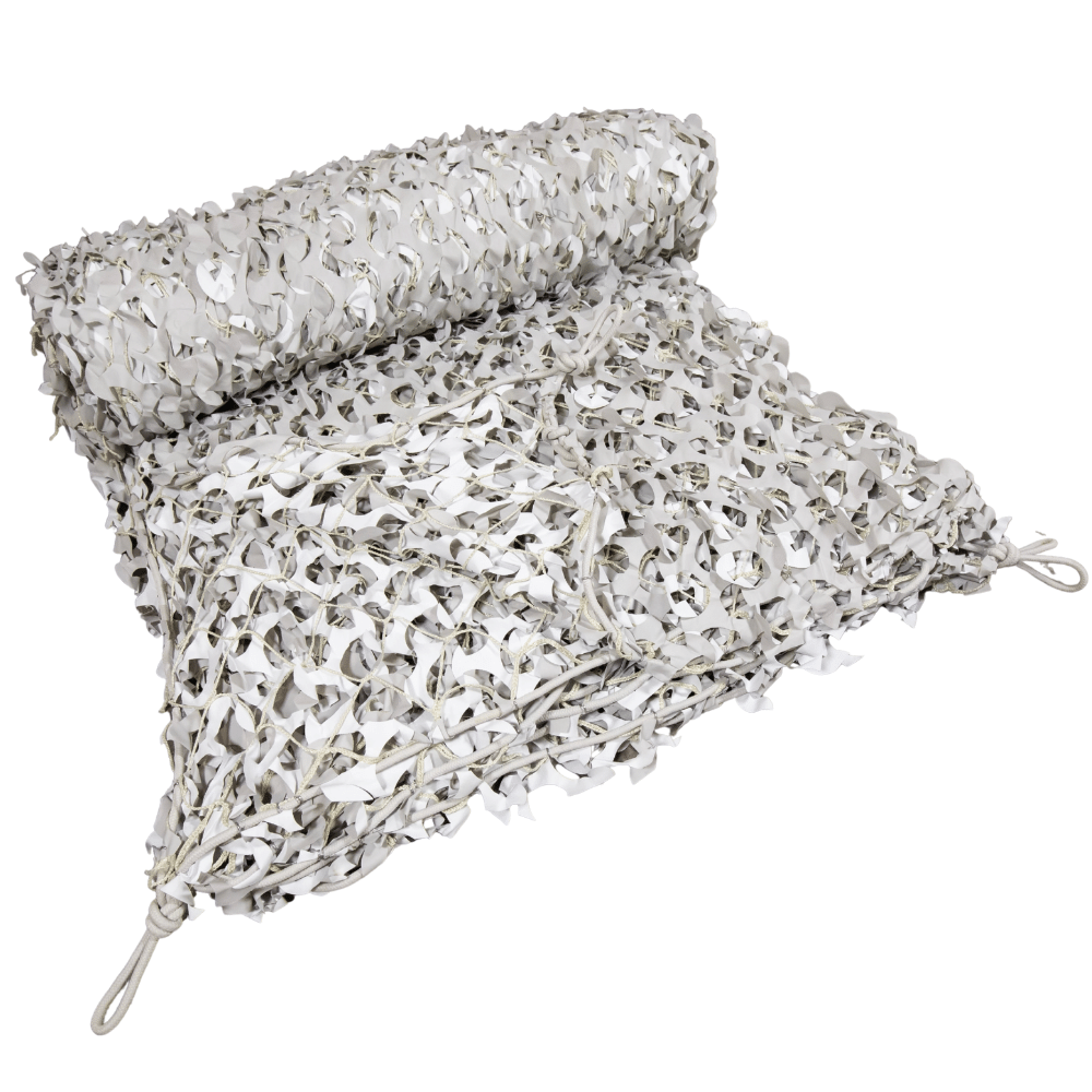 tarp snow camo CamoSystems Premium Series Camouflage Military Spec Netting with Mesh Netting Attached
