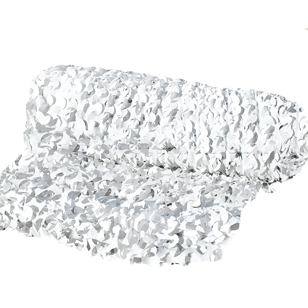 Pure White Camo Netting - Fire Retardant [Bulk Roll] by CamoSystems