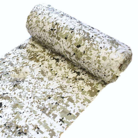 Bulk camo nets come in a variety of colors and patterns and can be easily cut to the precise length you need with a pair of standard scissors