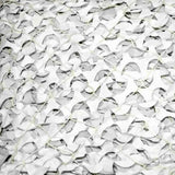 Pure White Military Reinforced Camo Netting - Fire Retardant