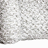 Pure White Military Reinforced Camo Netting - Fire Retardant