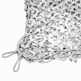 Pure White Military Reinforced Camo Netting - Fire Retardant