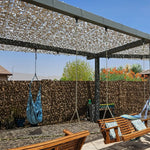 EVERSHADE Reinforced Broadleaf Camo Netting - Desert