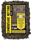 Woodland Pro Military Reinforced Camo Netting - Fire Retardant