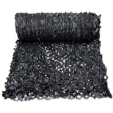 Night Black Camo Netting - Fire Retardant