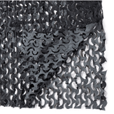 Night Black Camo Netting - Fire Retardant