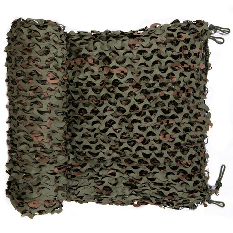 Woodland Military Reinforced Camo Netting