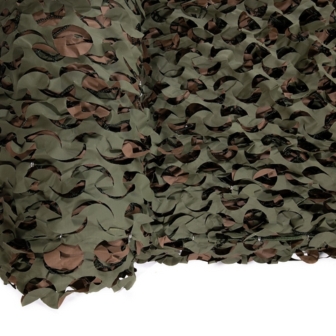 Woodland Military Reinforced Camo Netting - [XL Bulk Roll] – Camo