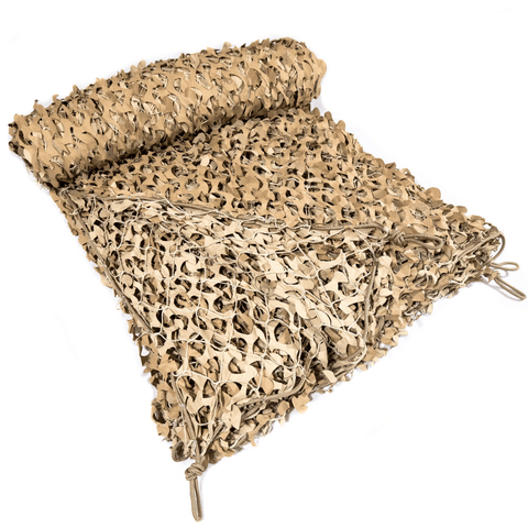Desert Military Reinforced Camo Netting [Bulk Roll]